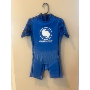 SWIMLINE Buoyant Zip-Up Swim Trainer Vest – Floating Life Jacket Suit Toddlers M